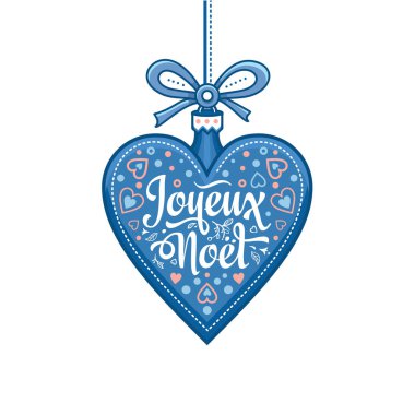 Tatil arka plan. Noel kartı Joyeux Noel. 