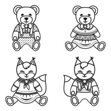  Çocuk hayvan süsleme. Çocuk şirin evde beslenen hayvan. 