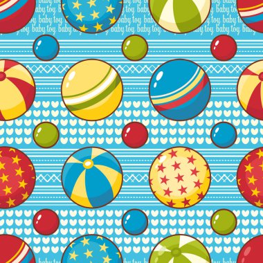Çocuk oyuncak seamless modeli. Tasarım öğesi