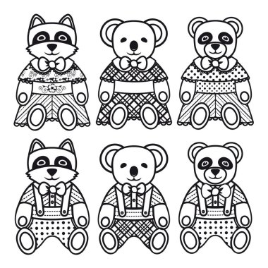  Çocuk hayvan süsleme. Çocuk şirin evde beslenen hayvan. 