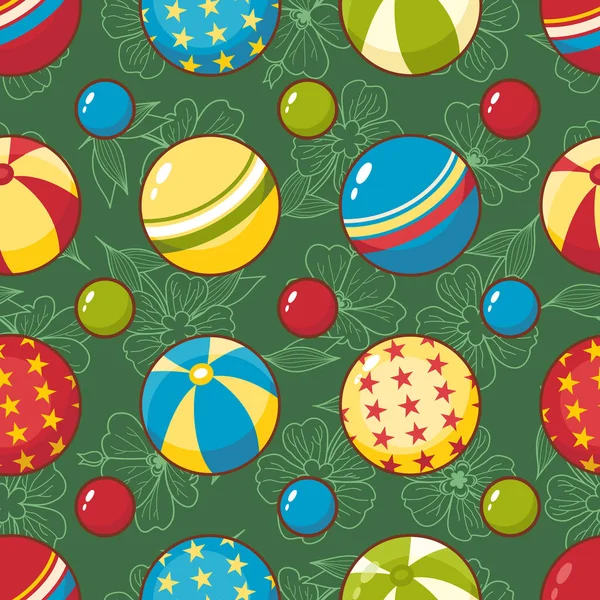 Çocuk oyuncak seamless modeli. Tasarım öğesi 