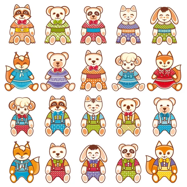 Çocuklar oyuncak seti. Bebek arka plan.