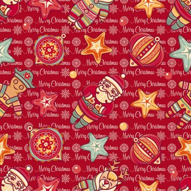Seamless modeli. Noel tarzı. 