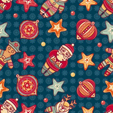 Seamless modeli. Noel tarzı. 