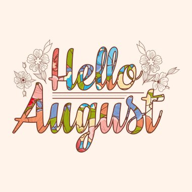 Yaz Satılık. Orijinal vektör arka plan çizim.