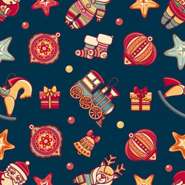 Seamless modeli. Noel tarzı. 
