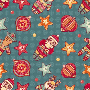 Seamless modeli. Noel tarzı. 