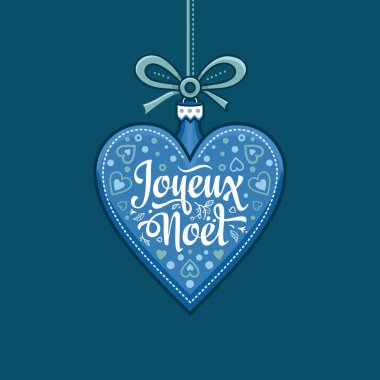 Tatil arka plan. Noel kartı Joyeux Noel. 