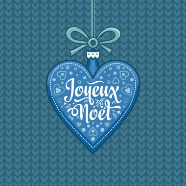 Tatil arka plan. Noel kartı Joyeux Noel. 