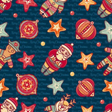 Seamless modeli. Noel tarzı. 