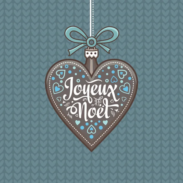 Noel kartı. Joyeux Noel. Tatil arka plan.