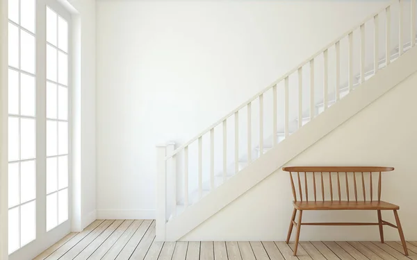 Stairway. 3d render. — Stock Photo, Image