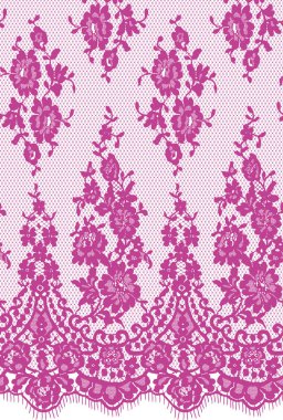 Sorunsuz pembe vektör dantel modeli