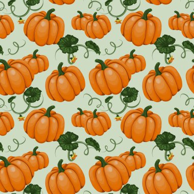 Sorunsuz vektör kabak desen