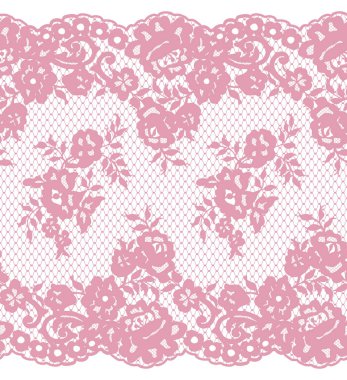 Kusursuz vektör dantel deseni