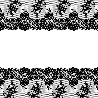 Kusursuz vektör dantel deseni