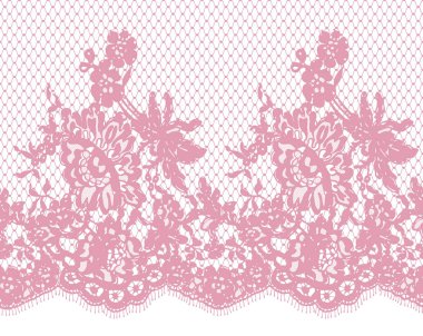 Kusursuz vektör dantel deseni