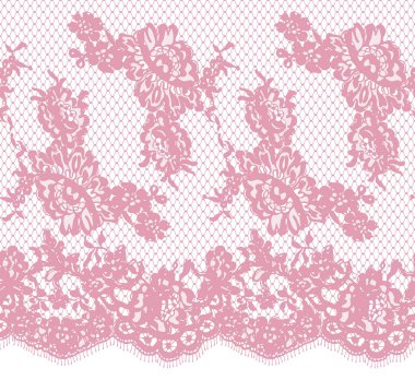 Kusursuz vektör dantel deseni