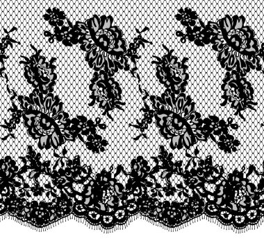 Kusursuz vektör dantel deseni