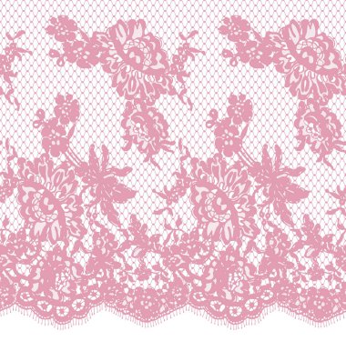 Kusursuz vektör dantel deseni