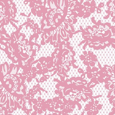 Kusursuz vektör dantel deseni