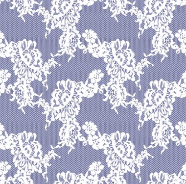 Kusursuz vektör dantel deseni