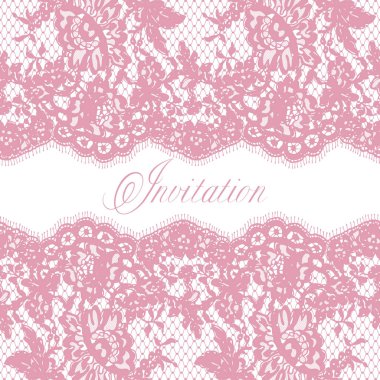 Kusursuz vektör dantel deseni