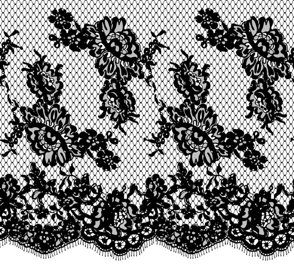 Motif de dentelle vectorielle sans couture — Image vectorielle