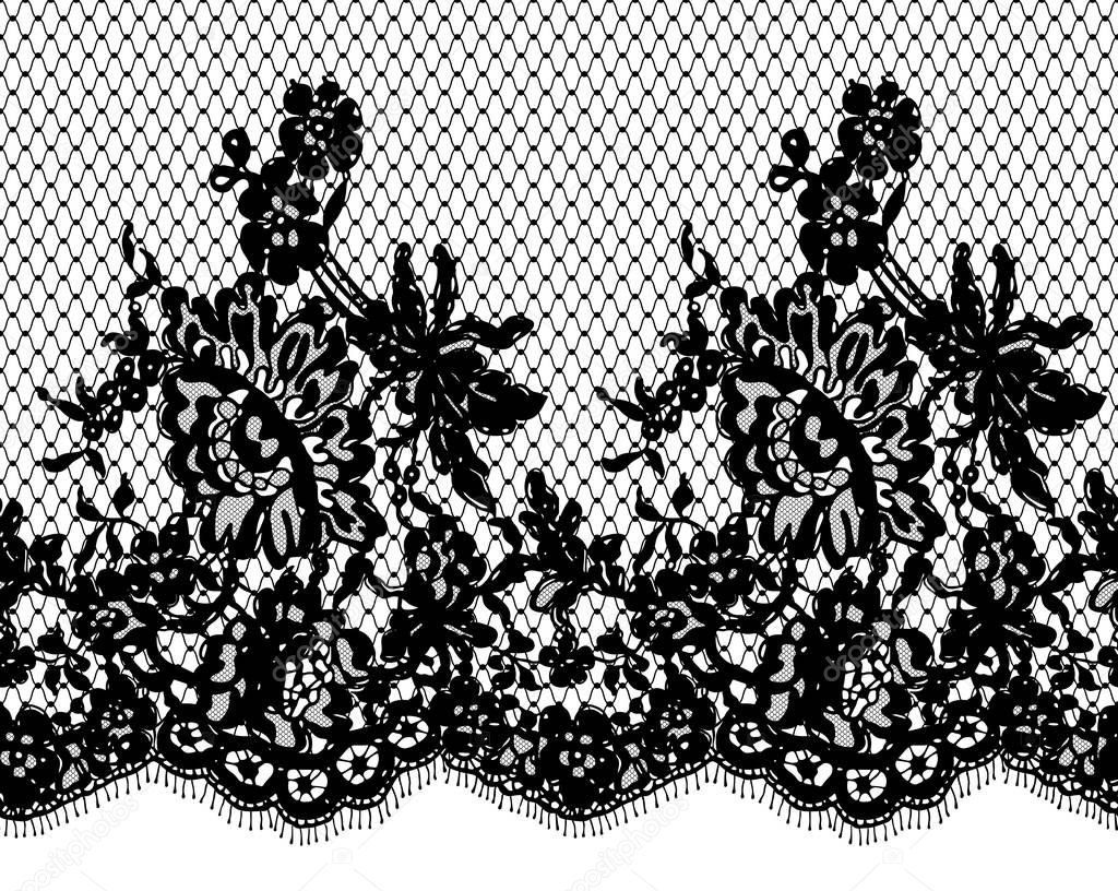 Seamless Vector Lace Pattern