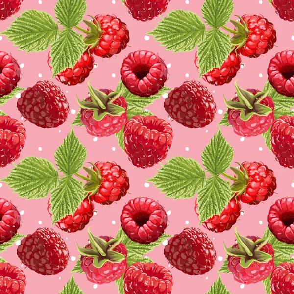 Sorunsuz vektör ahududu desen