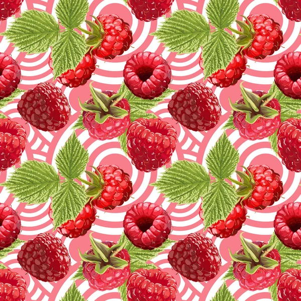 Sorunsuz vektör ahududu desen