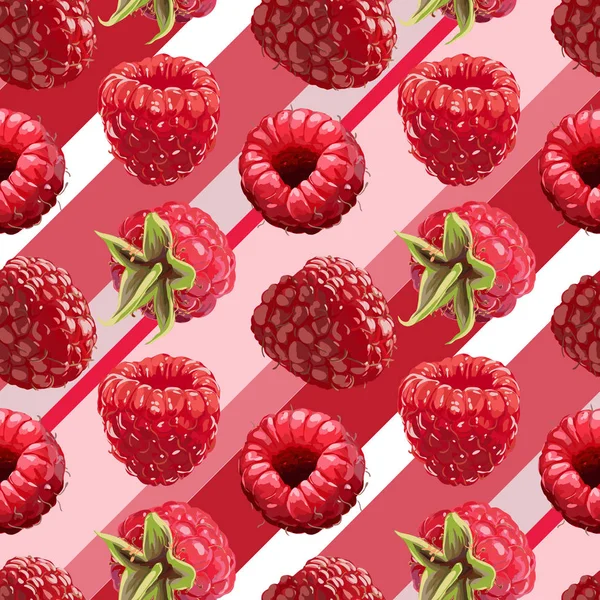 Sorunsuz vektör ahududu desen