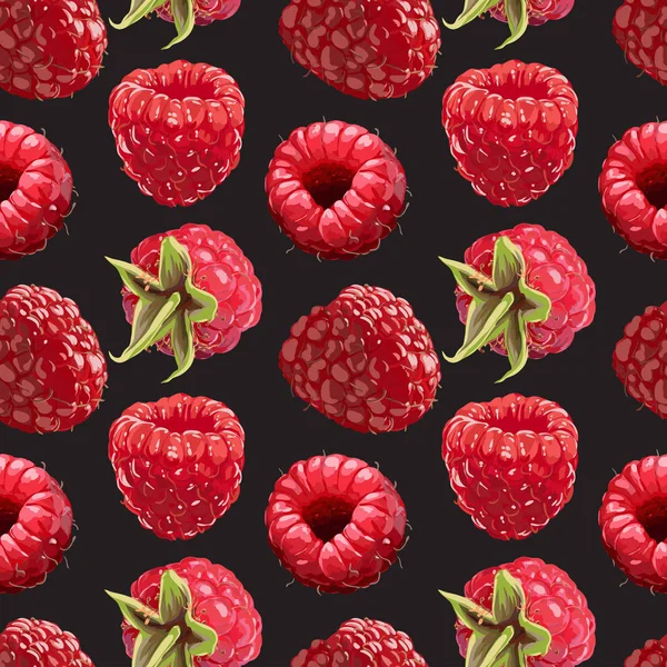 Sorunsuz vektör ahududu desen