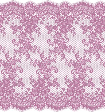 Sorunsuz vektör pembe dantel modeli