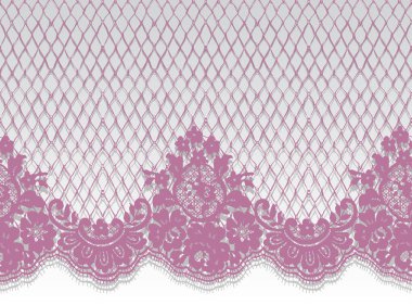 Sorunsuz vektör pembe dantel modeli