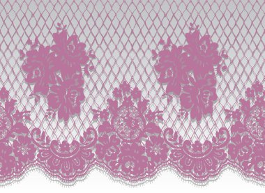 Sorunsuz vektör pembe dantel modeli