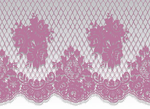 Sorunsuz vektör pembe dantel modeli