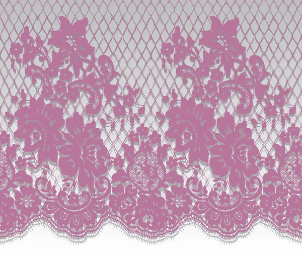 Sorunsuz vektör pembe dantel modeli