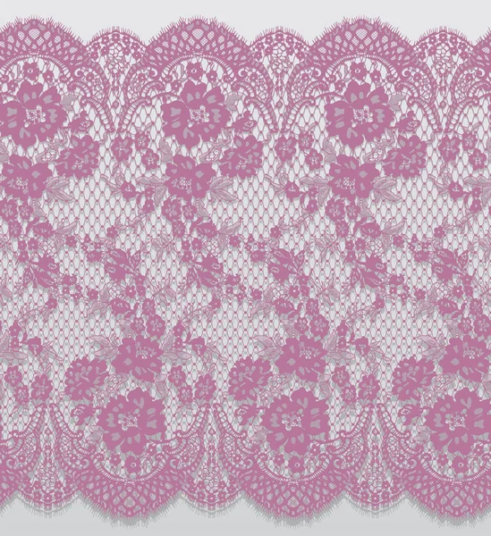 Seamless Vector Pink Lace Pattern