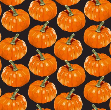 Sorunsuz vektör olgun kabak desen