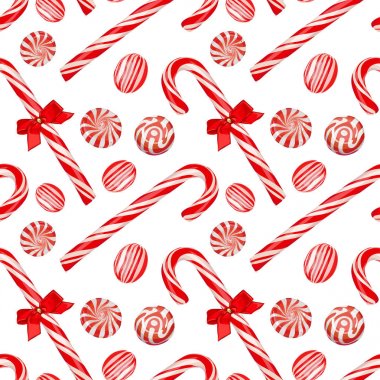 Sorunsuz vektör Noel şekerleme desen