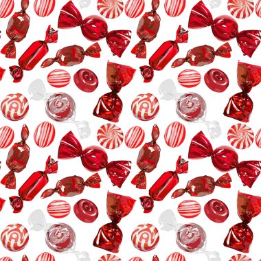 Sorunsuz vektör Noel şekerleme desen