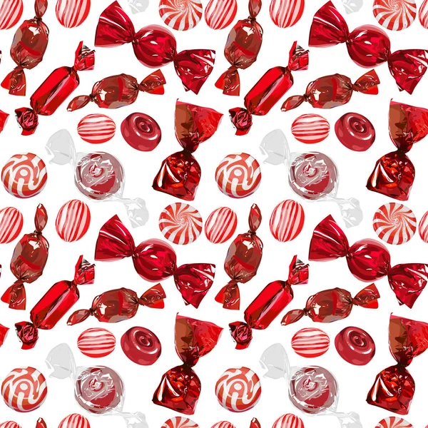 Sorunsuz vektör Noel şekerleme desen