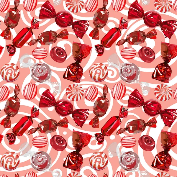 Sorunsuz vektör Noel şekerleme desen