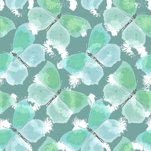 Sorunsuz vektör kelebekler desen