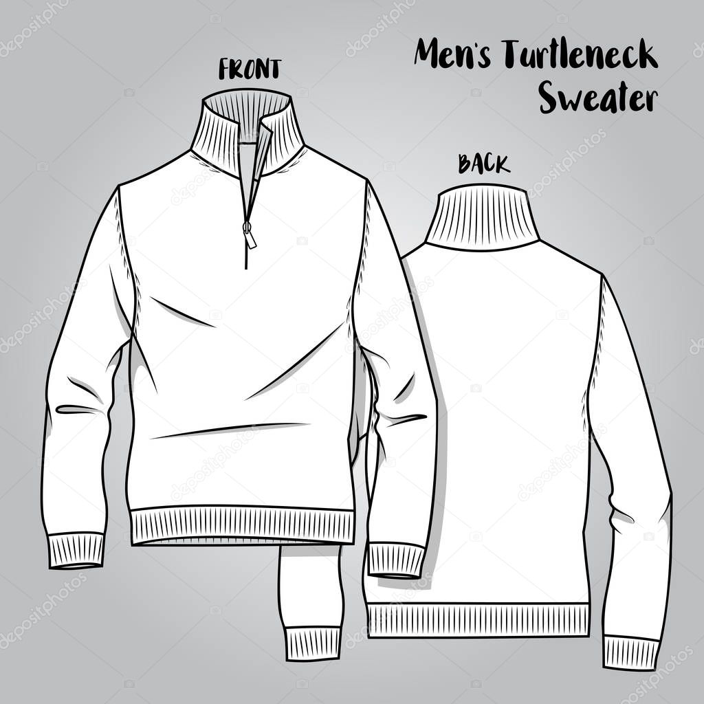 Vector Male Knitwear Scheme