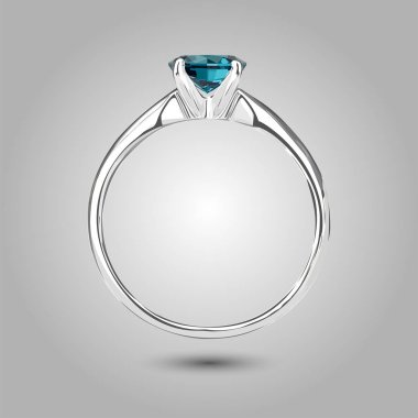 Vektör teklifi halka illüstrasyon