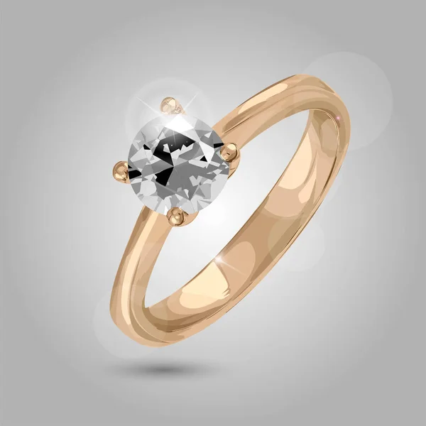 Illustration de bague de proposition vectorielle — Image vectorielle