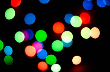 farklı renk ışık arka plan