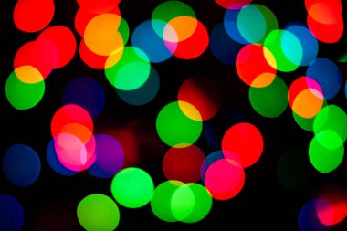 farklı renk ışık arka plan